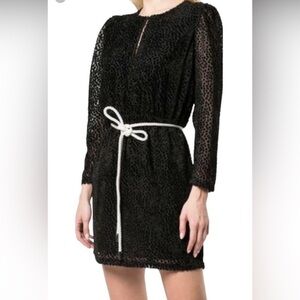 Robert Rodriguez Pauline Velvet Mini Whimsigoth Romantic  Dress size 2